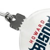 Howard University Bison Primary Logo Acrylic Christmas Tree Holiday Ornament - 2 of 4