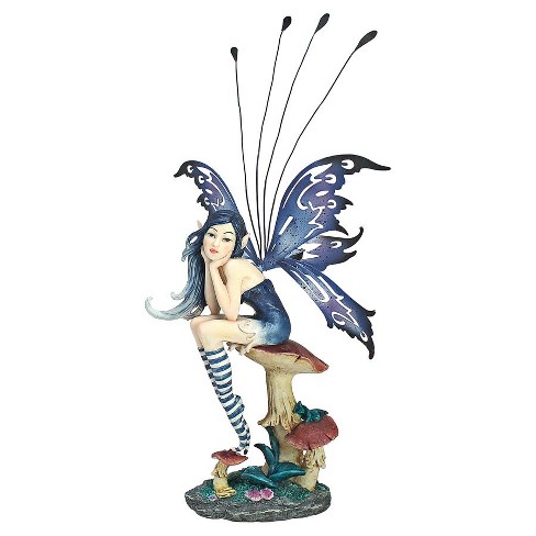 Design Toscano Sapphire, The Pepperwand Fairy Statue : Target