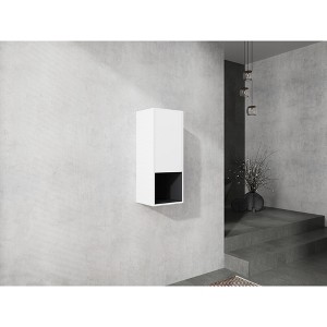 Sapphtopaz Bathroom Cabinet with Float Mounting Design,Bathroom Storage Cabinet with Soft Close Doors,Over The Toilet Storage Cabinet - 1 of 4
