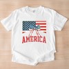 Simply Sage Market American Flag Coquette Garment Dyed Tee - 3 of 4