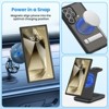 HANPURE 6.8" Magnetic Phone Case for S24 Ultra Case MagSafe Phone Case Protector Cover Shockproof - Andriod Case with Stand - 2 of 4