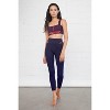Spruce Fashion Comfortable Biona Color-Blocked High Stretch Performance Moisture-Wicking Leggings - 4 of 4
