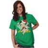 Betty Boop Christmas Mrs Santa Claus Womens Graphic T Shirt Tees Brisco Brands - 4 of 4