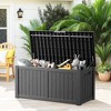 450L/120Gal military-grade dual-hinged storage box, steel skeleton anti-collision cockpit, modular quick-loading system - 2 of 4
