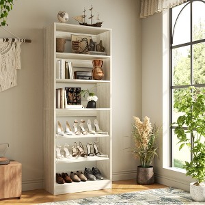 Besiost Closet System Set with Drawers, Freestanding Wardrobe Armoires with Shoe Racks - 1 of 4