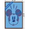 Trends International Disney Mickey Mouse - Lines Framed Wall Poster Prints - 3 of 4