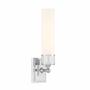 Norwell Lighting Astor 1 - Light Sconce in  Chrome - 1 of 4