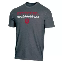 NCAA Indiana Hoosiers Men's Charcoal Heather T-Shirt