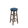 Gripper 14" x 14" Non-Slip Raindrops Tufted Barstool Cushions Set of 2 - image 3 of 3