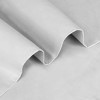 Delara GOTS Certified 100% Organic Cotton Percale Duvet Cover with Sham 400TC, Ultra Soft, Smooth & Breathable - 3 of 4