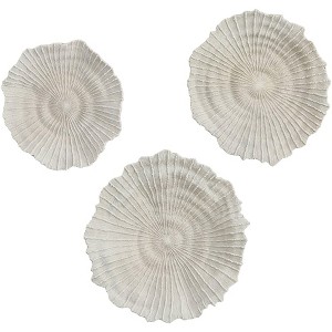 Uttermost Ocean Gems Coral 21 3/4" Wide 3-Piece Wall Decor - 1 of 1