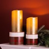 Winter Plaid Ceramic Candle Holder (Set of 2) - 2 of 4