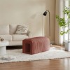 Ottoman Bench Storage,Foot Stool Corduroy Bench Cat's Nest To Hide-Maison Boucle - 3 of 4