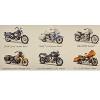 Motorcycle Models of Harley-Davidson Motorcycles 6 piece Set Series 44 1/18 Diecast Motorcycle Models by Maisto - 2 of 4