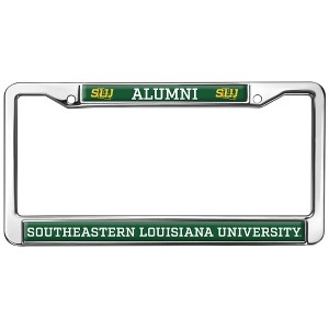 Southeastern Louisiana University Alumni Full Size Standard License Plate Metal Frame - 1 of 4