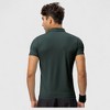 Anna-Kaci Active Men's Athletic Fit Polo Shirt with Short Sleeves and Three-Button Placket for Casual and Sport Styling - 3 of 4