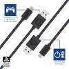 4GAMERS PS5 3m Superfast Play & Charge Cables Twin Pack - 2 of 4