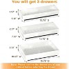 Pull Out Cabinet Organiser, Slide Out Drawer for Kitchen Cupboard, Roll-Out Extendable Sliding Drawer, No Need Drill and Nailing - 2 of 4