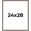 PosterPalooza | 24x28 Bamboo Picture Frame, UV Acrylic, 4 Finishes - Brown, Black, Gold, and Natural - 2 of 4
