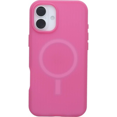 OtterBox Apple iPhone 16 Plus Symmetry Series Soft Touch for MagSafe Case - Foxberry Pink