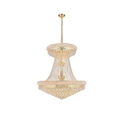 Elegant Lighting Primo 28 - Light Chandelier in  Gold