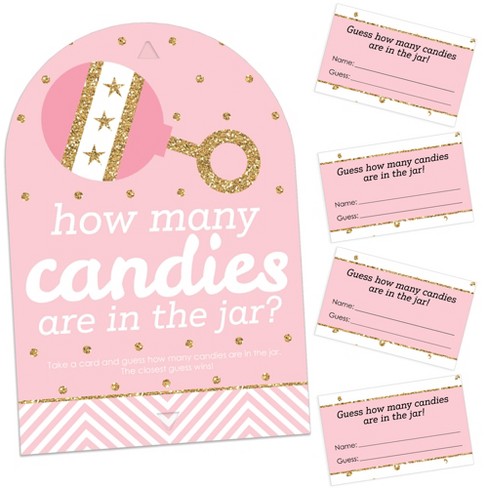 baby shower candy games