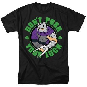 Men's Teenage Mutant Ninja Turtle St. Patrick's Day Shredder Luck T-Shirt - 1 of 4