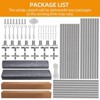 Heavy Duty Carport Canopy, Outdoor Storage Shed with 4 Roll-Up Doors & Windows - All-Weather Tarp Portable Garage for Car - 4 of 4