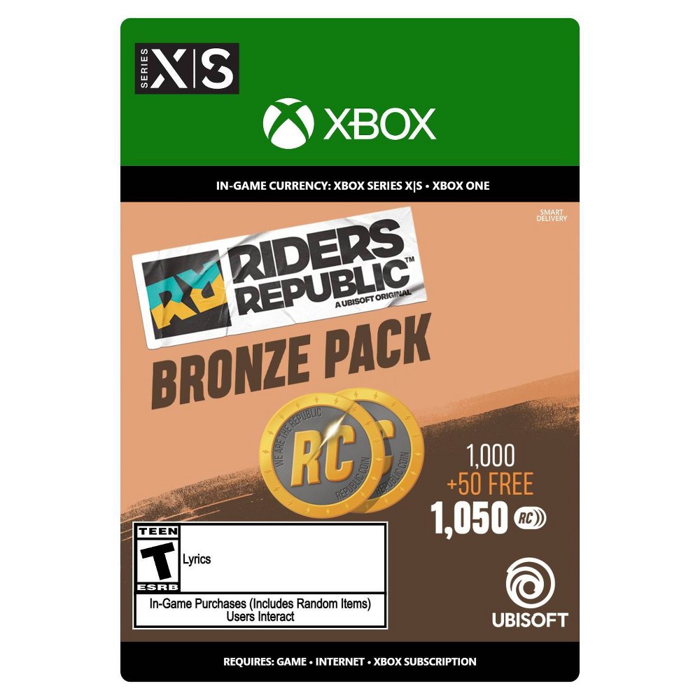 Photos - Game Riders Republic: Bronze Pack 1050 Republic Coin - Xbox Series X|S/Xbox One