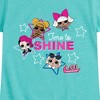 Girls' - LOL Surprise! - Time to Shine Fitted Short Sleeve Graphic T-Shirt - 2 of 4