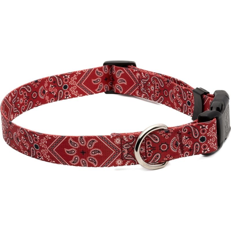 Country Brook Petz Deluxe Red Bandana Dog Collar - Made in the U.S.A., 5 of 7
