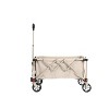 Folding Wagon Cart with All Terrain Wheels, Heavy Duty Utility Cart with Adjustable Handle for Camping, Garden, Sports, Shopping-The Pop Home - 2 of 4