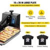 VEVOR Heat Press 16x20, 1700W Power Heat Press Machine, Fast Heating, High Pressure Heat Press Machine for T-Shirt, Black - 4 of 4