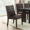 NicBex Set of 2 Dining Chair with Tufted Button Back & Wood legs for Living Room - 2 of 4