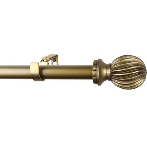 Urbanest 1-inch Diameter Lecca Adjustable Single Drapery Curtain Rod - 7 Finishes - 1 of 4