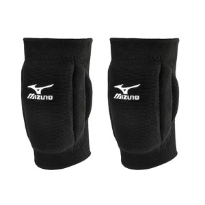 Mizuno T10 Plus Volleyball Knee Pads - Black: Adult Protective Gear, Pull-On Design - 1 of 3