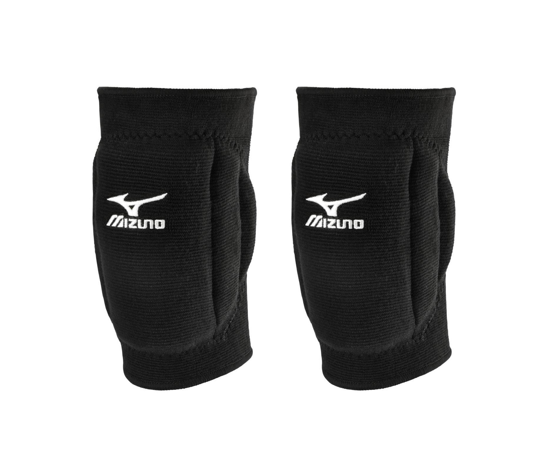 Mizuno T10 Plus Volleyball Knee Pads - Black: Adult Protective Gear, Pull-On Design