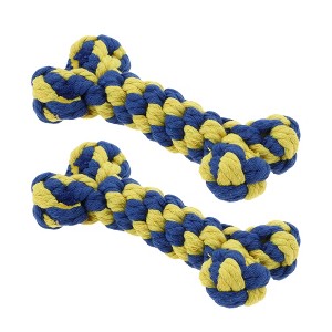 Unique Bargains Bone Shape Dog Chew Rope - 1 of 4