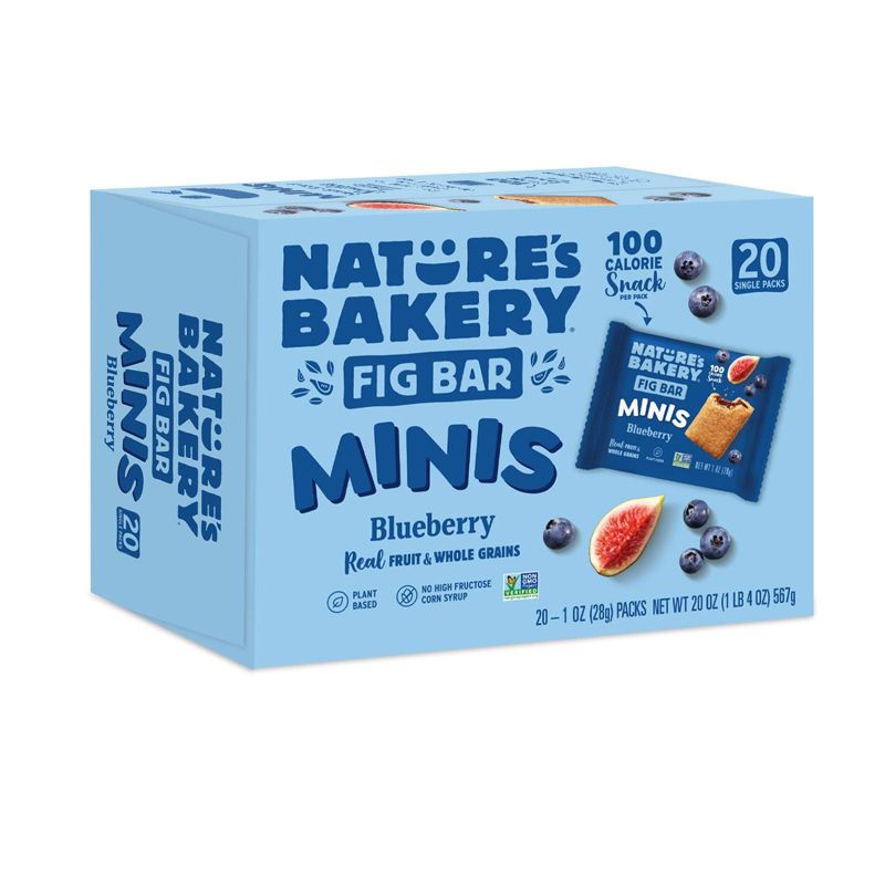 Nature&#39;s Bakery Blueberry Fig Bar MINIS - 20oz/20ct, 2 of 5