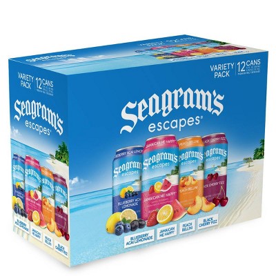 Seagram's Escapes Malt Beverage Variety Pack - 12pk/11.2 fl oz Cans