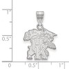 Black Bow Jewelry Sterling Silver Kentucky Wildcats NCAA Medium Pendant - 2 of 3