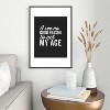 EnvyArt Reason Act My Age Metal Framed Art Print - Deny Designs - 2 of 3