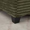 Corduroy U-Shaped Modular Sectional Sofa with Storage & Ottoman - 2 of 4