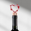 Unique Bargains Bottle Stoppers Love Style Zinc Alloy Aluminum Alloy TPR 3.74"x1.54"x0.79" 1 Pc - 2 of 3