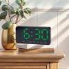 REGALWOVEN 2 Pcs Plastic Digital Dimmable Big Numbers Display Table Clock 8.3 x 4.3 x 1.2 Inches - 2 of 4
