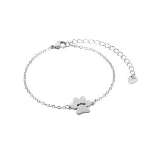 Hollywood Sensation PurePaw Link Chain Paw Cutout Charm Bracelet - 1 of 4