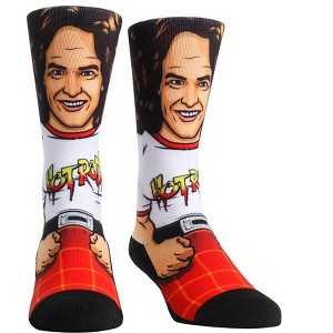 Rock Em Elite Rowdy Roddy Piper Licensed WWE Licensed Crew Socks - 1 of 1