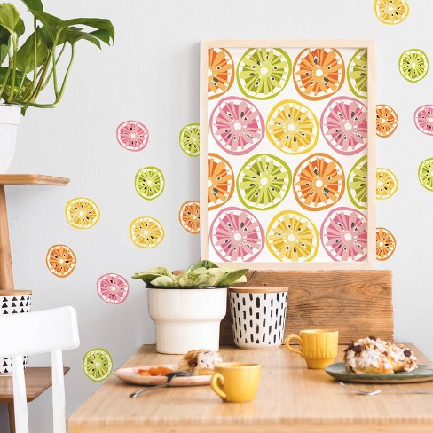Floral Peel And Stick Giant Wall Decal - Roommates : Target