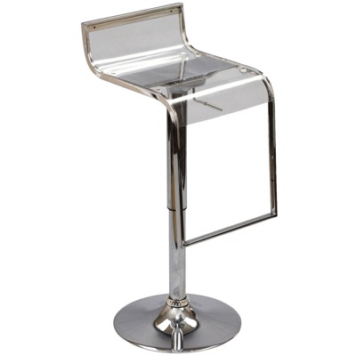 LEM Acrylic Barstool Clear - Modway