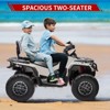 24V Kids Ride On Car,2 Seater Licensed Can-Am Electric ATV Car for Kids,4 Wheeler 4WD Ride On Electric Toy Car - 3 of 4